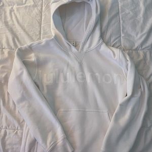 Lululemon White All Yours Hoodie